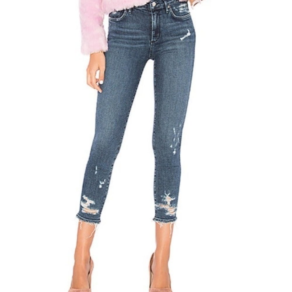 Agolde Sophie Hi Rise Skinny Crop Jeans Size 25